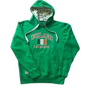 Lacrosse Unlimited Ireland Hoodie Green Size S/M